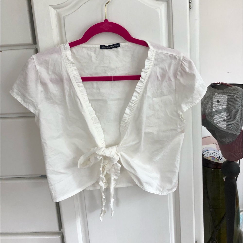 brandy melville tie shirt